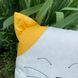 Подушка "Котик жовтий", м'яка іграшка подушка, подушка кіт, дитяча подушка P - 02 фото 4